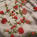 Ткань Сетка с вышивкой (цветы)